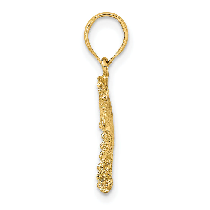 14K Stingray Charm-K7578