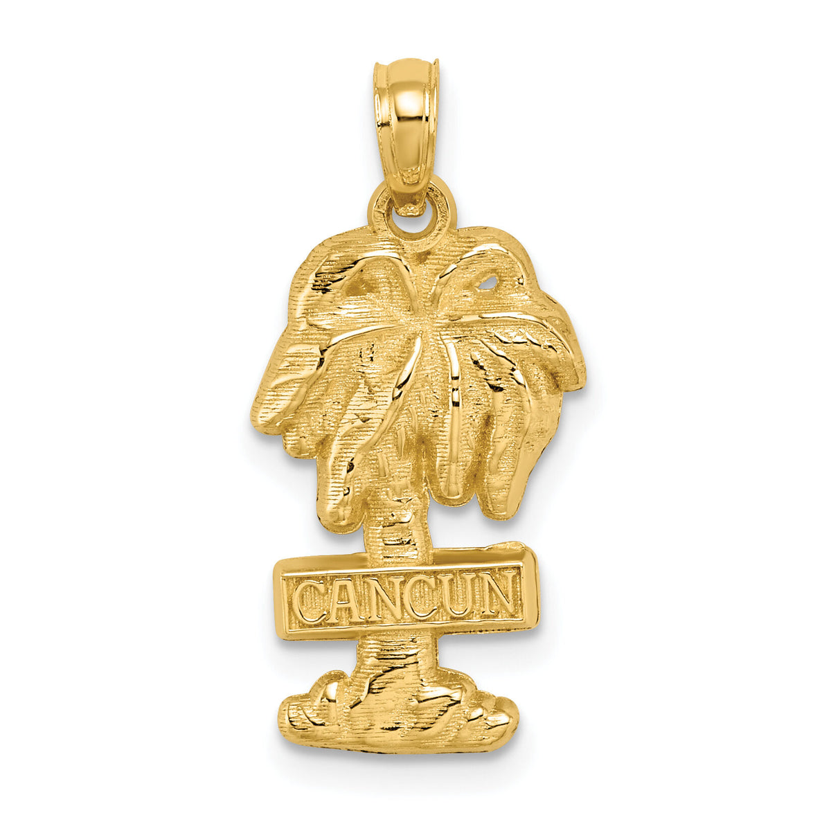 14K CANCUN Palm Tree Charm-K7583