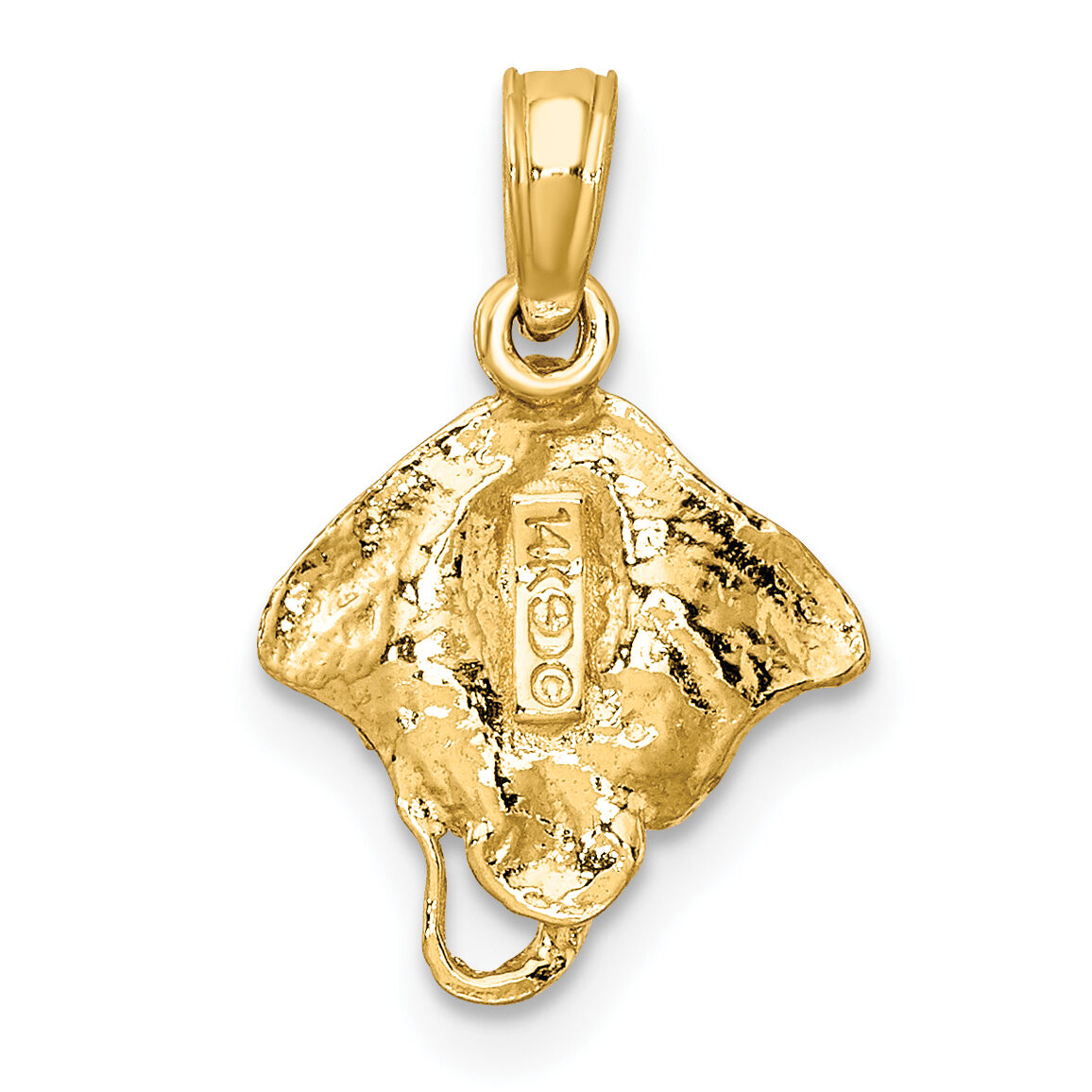 14K Stingray Charm-K7624