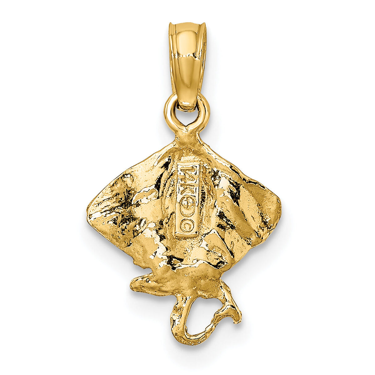 14K Stingray Charm-K7625