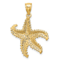 14K Starfish Pierced Charm-K7631