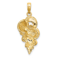 14K Wentletrap Shell Charm-K7633