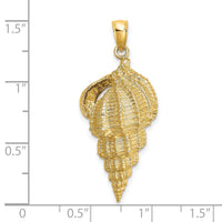 14K Wentletrap Shell Charm-K7634
