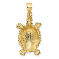 14K Land Turtle Charm-K7643