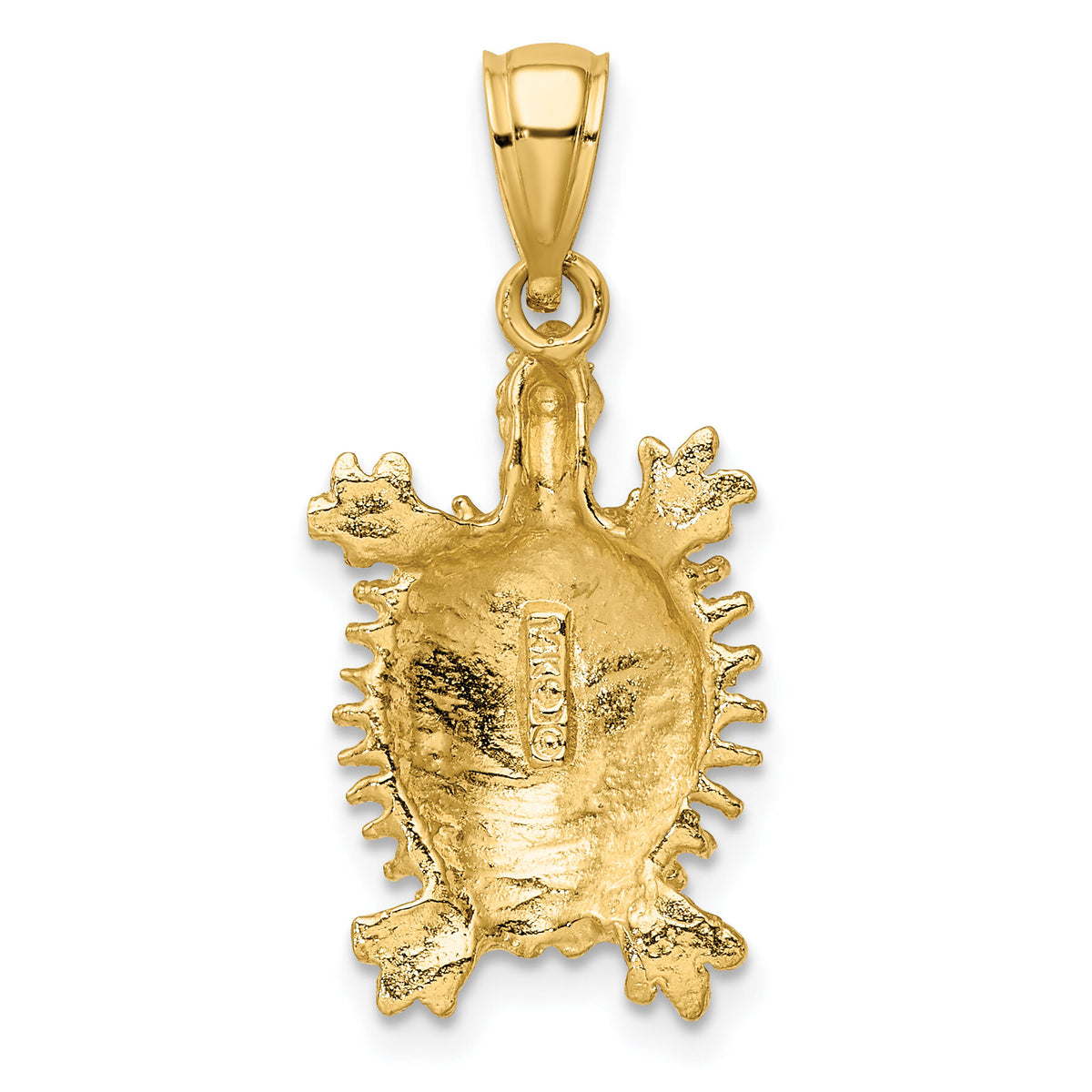 14K Land Turtle Charm-K7646