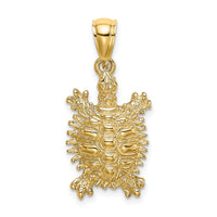 14K Land Turtle Charm-K7646