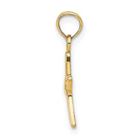 14K Polished Mini Dancing Starfish Charm-K7660
