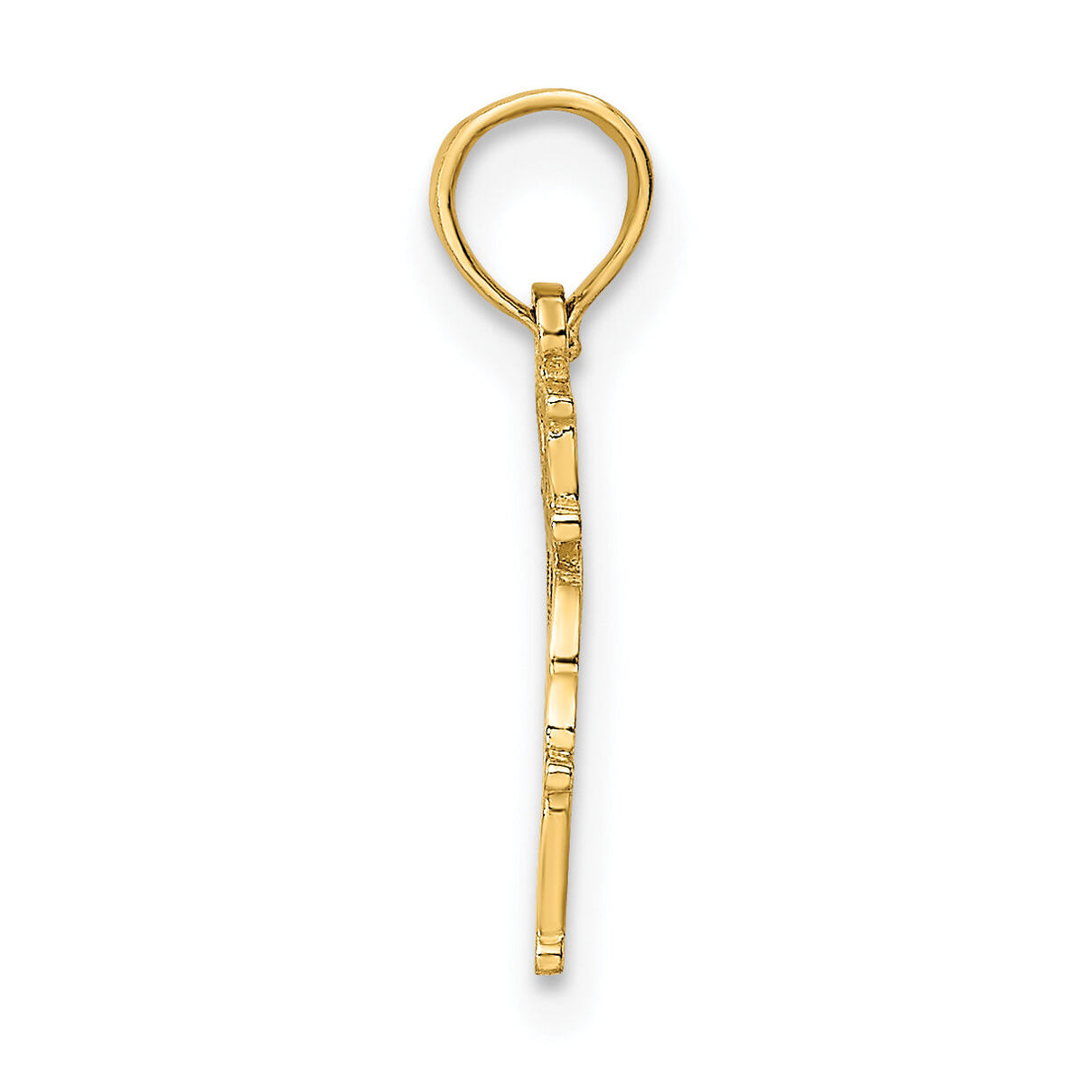 14K I HEART DOLPHINS w/ Dolphin Charm-K7664