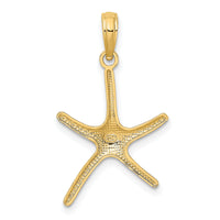14K Dancing Starfish Charm-K7671