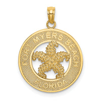 14K FT. MYERS BEACH FLORIDA w/ Starfish Charm-K7733