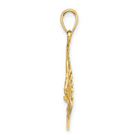 14K Cut-Out Angelfish Charm-K7735
