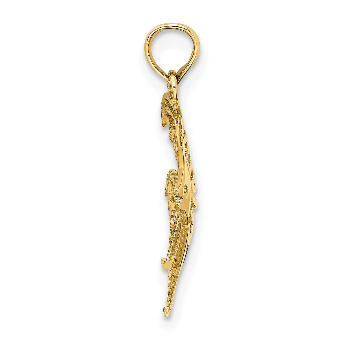 14K Cut-Out Angelfish Charm-K7736
