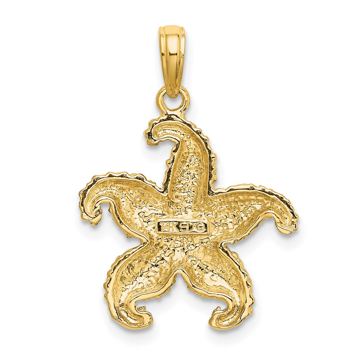 14K Starfish Charm-K7742