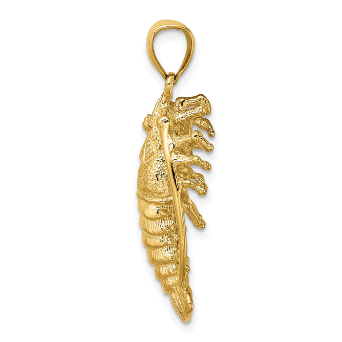 14K Florida Lobster Charm-K7745