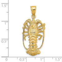 14K Florida Lobster Charm-K7745