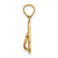 14K 3D REHOBOTH Single Flip-flop Charm-K7758
