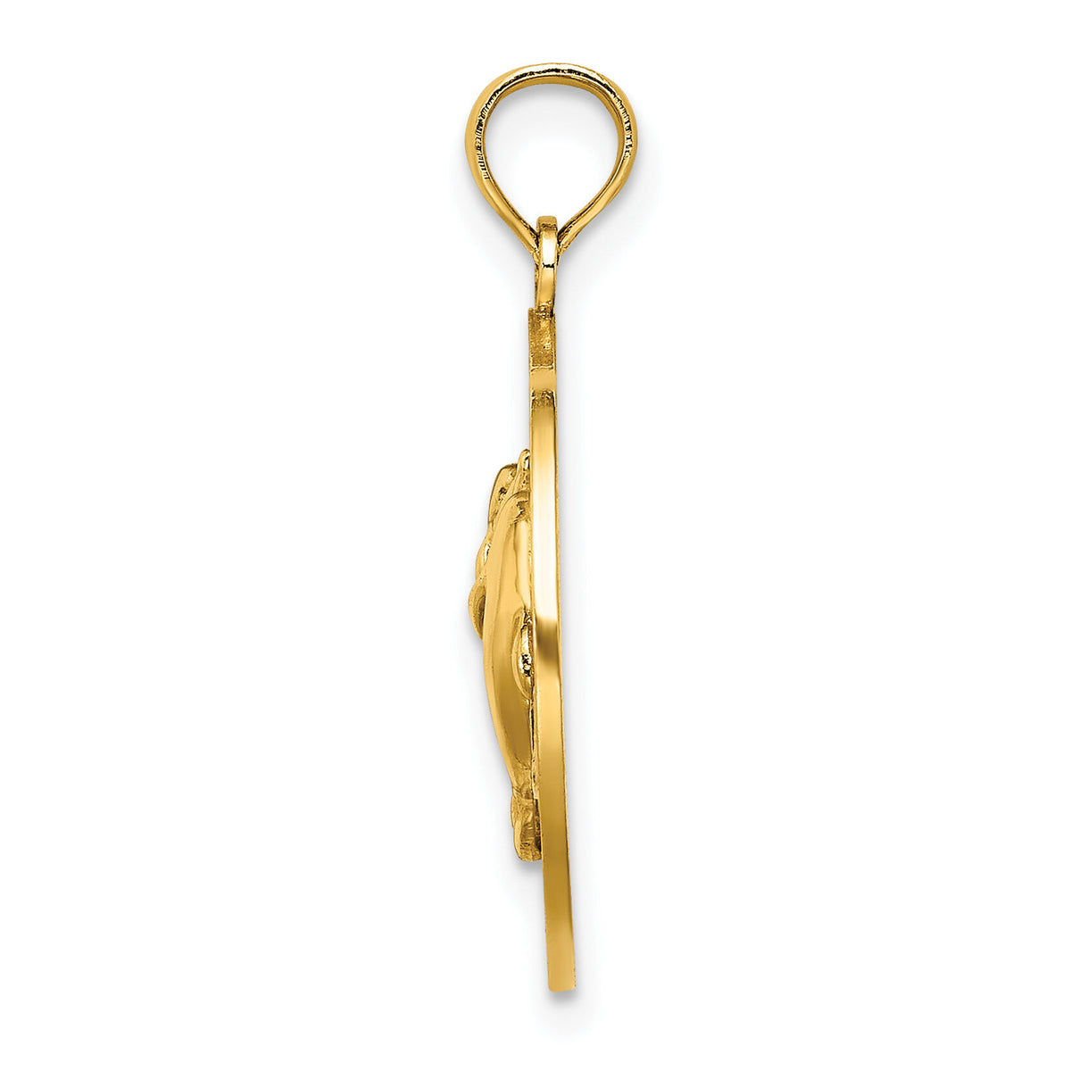 14K MYSTIC CT Dolphins Charm-K7760