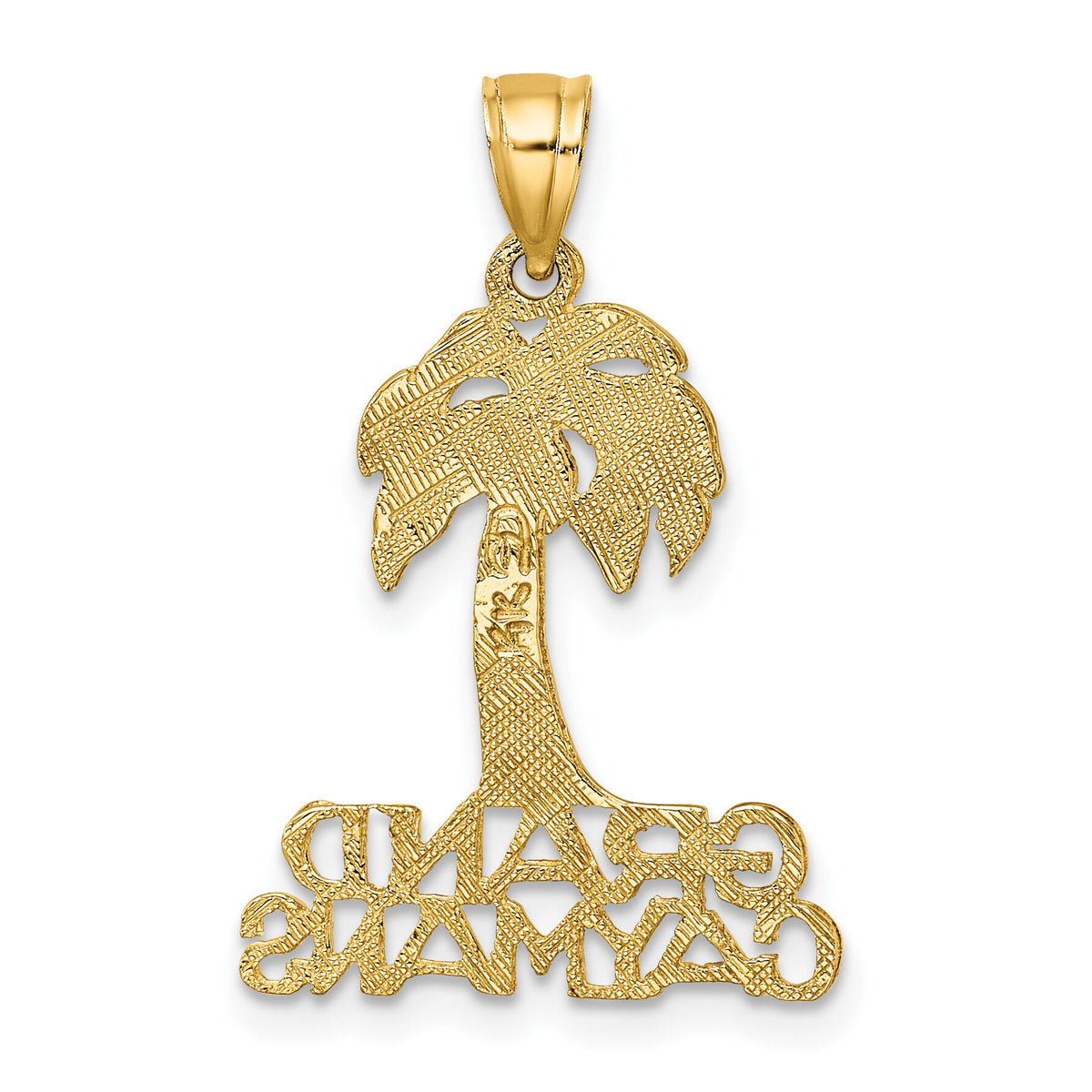 14K GRAND CAYMANS Palm Tree Charm-K7761