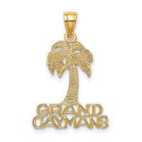 14K GRAND CAYMANS Palm Tree Charm-K7761