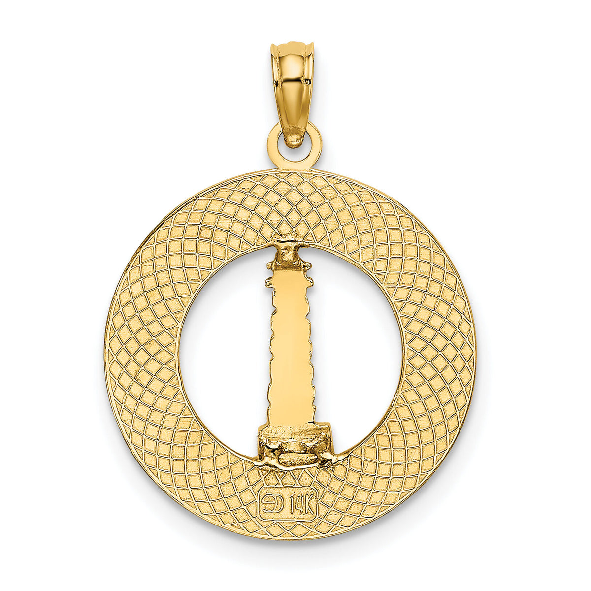 14K MYSTIC CT Lighthouse Charm-K7762