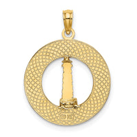 14K MYSTIC CT Lighthouse Charm-K7762