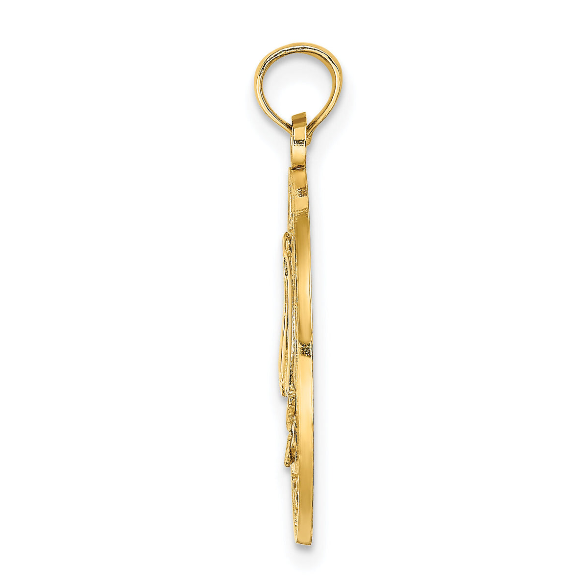 14K SANIBEL w/Sailboat Circle Charm-K7772