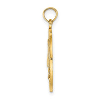 14K SANIBEL w/Sailboat Circle Charm-K7772