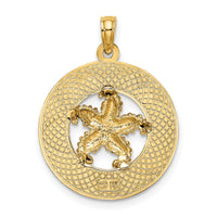 14K SANIBEL w/Starfish Circle Charm-K7775