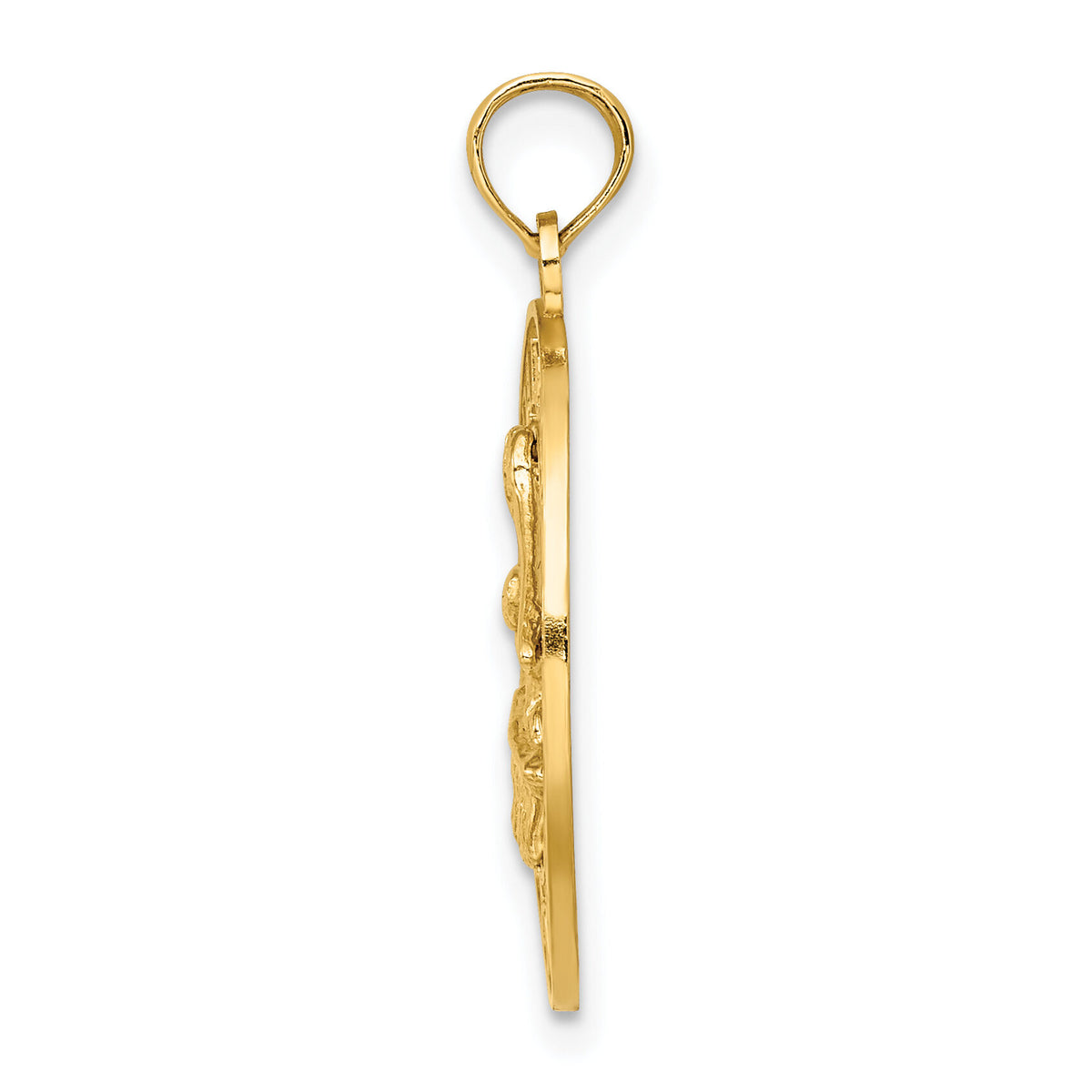 14K LAUDERDALE-BY-THE-SEA FL w/Pelican Charm-K7777