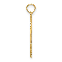 14K TURKS AND CAICOS Palm Tree Charm-K7780
