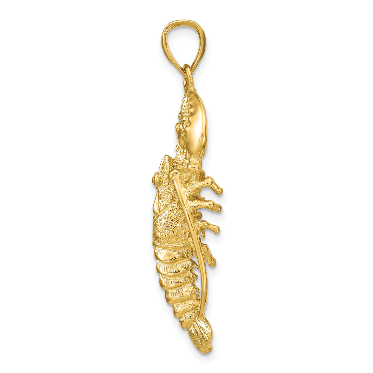 14K 3D Lobster Pendant-K7787