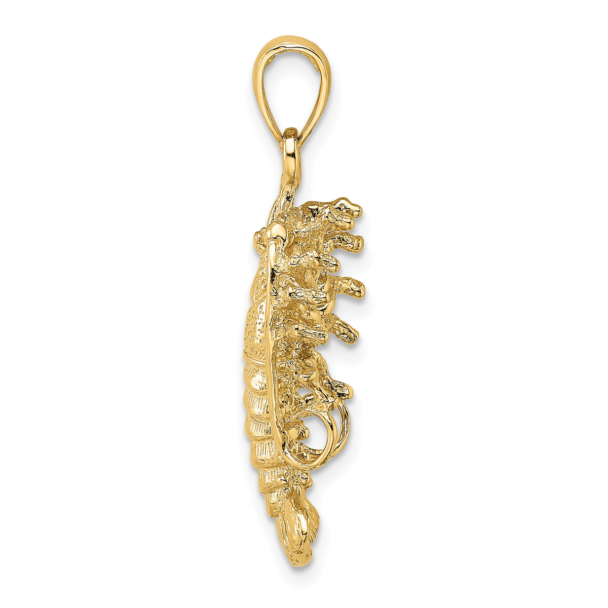 14K Polished Florida Lobster Charm-K7789