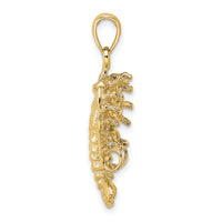 14K Polished Florida Lobster Charm-K7789