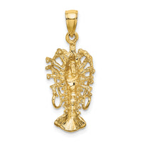 14K Polished Florida Lobster Charm-K7789
