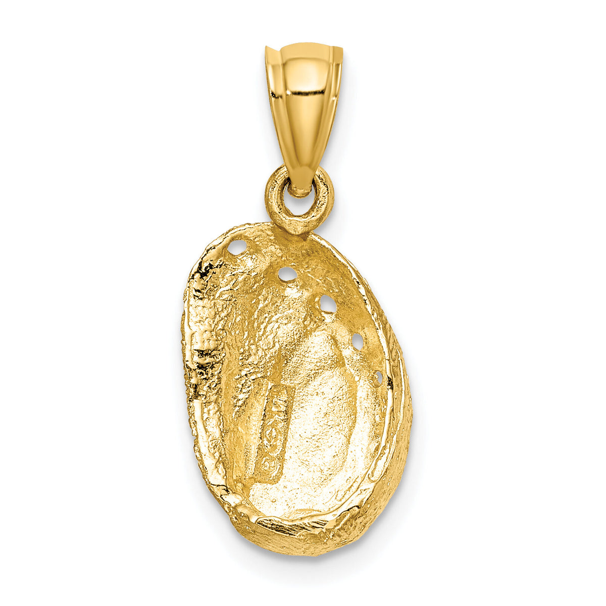 14K Abalone Shell Charm-K7795