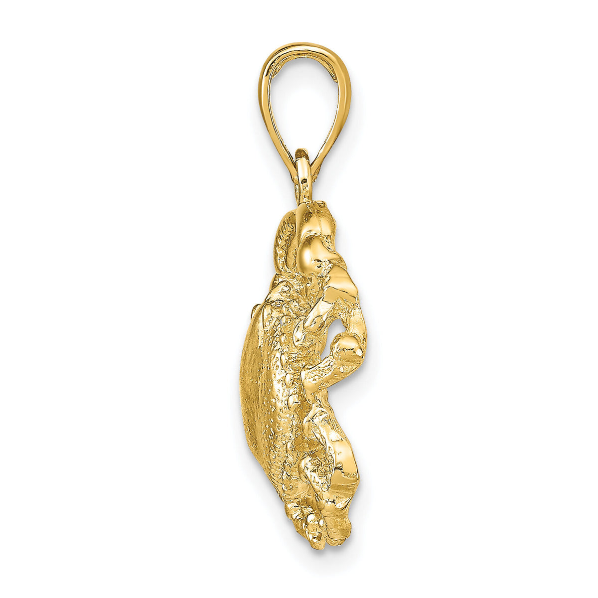 14k Crab Pendant-K7806