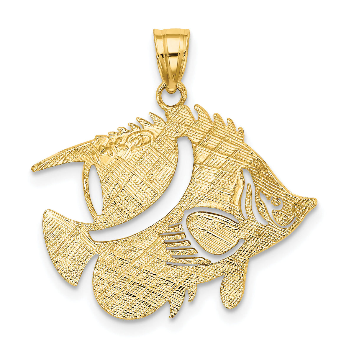 14K Fish Charm-K7807