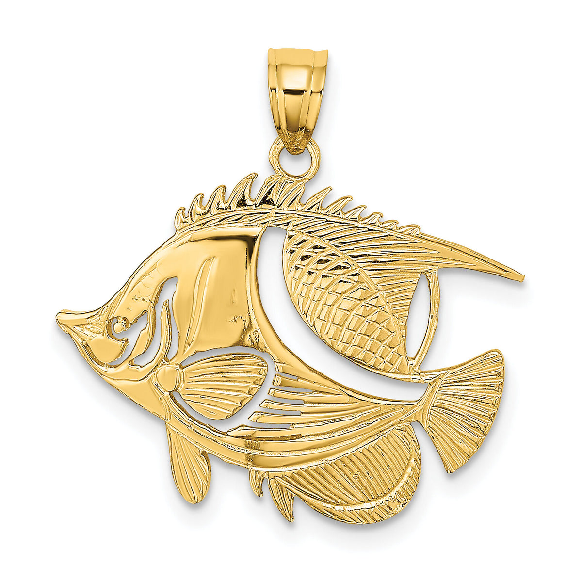 14K Fish Charm-K7807