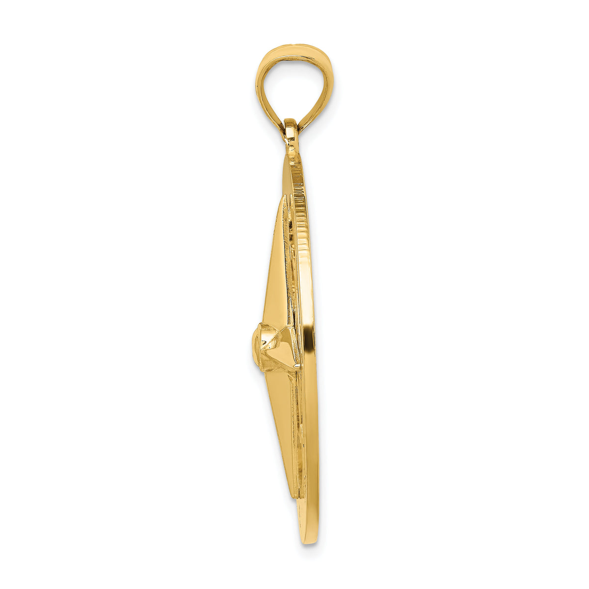14K Nautical Compass Charm-K7810
