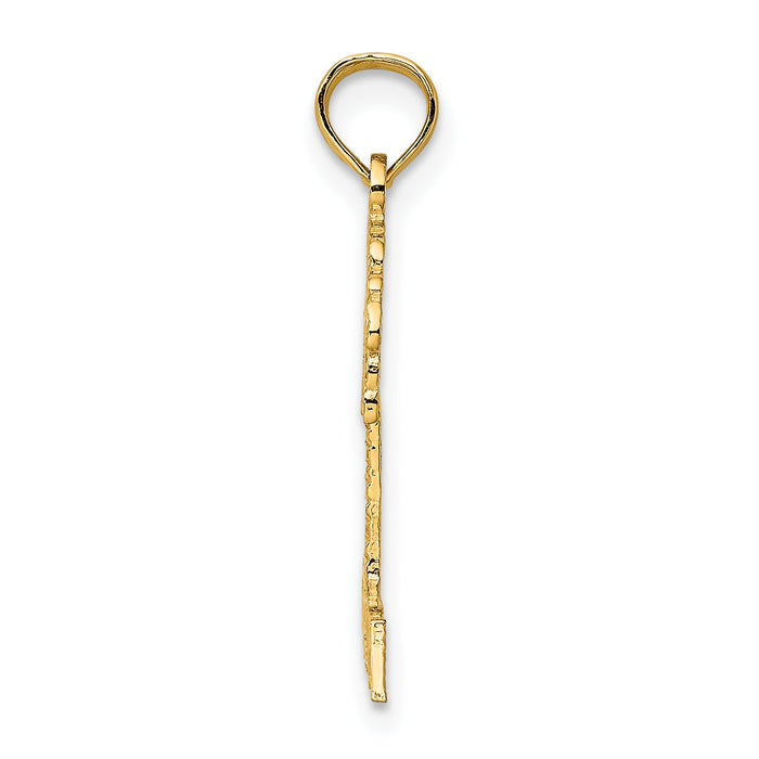 14K FLORIDA Palm Tree Charm-K7819
