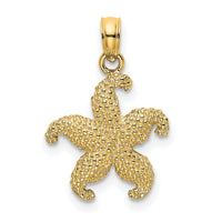 14K Starfish Charm-K7832