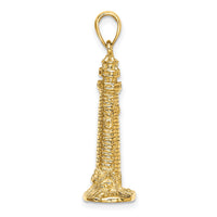 14K 3D Cape May Lighthouse Charm-K7838