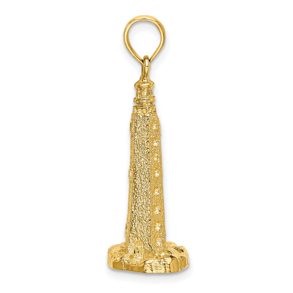 14K 3-D Cape Henlopen Lighthouse, De Charm-K7843