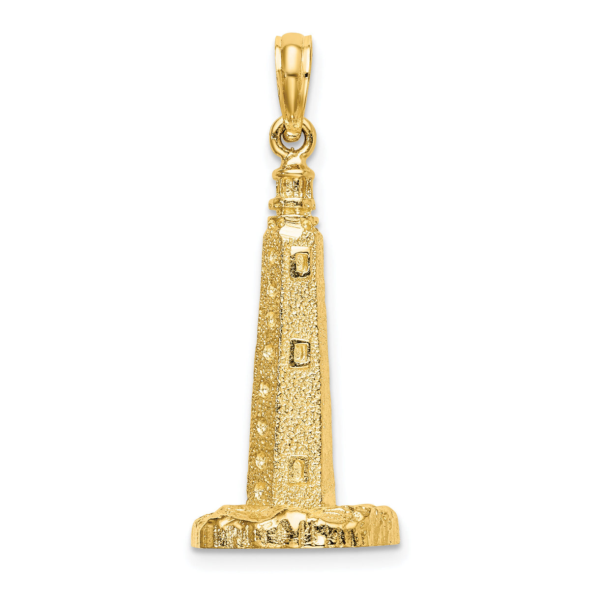 14K 3-D Cape Henlopen Lighthouse, De Charm-K7843