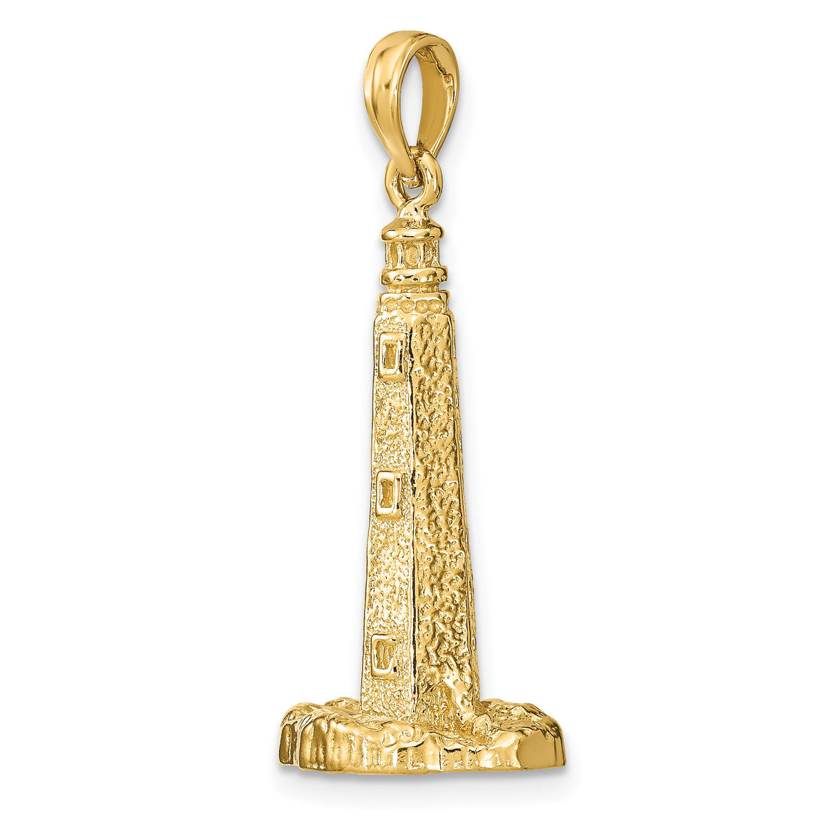 14K 3-D Cape Henlopen Lighthouse, De Charm-K7843