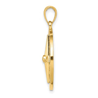 14K Nautical Compass Charm-K7846