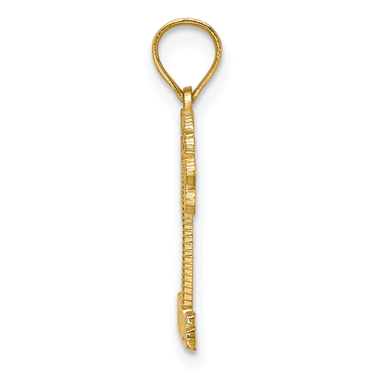 14K ST. THOMAS Under Palm Tree Charm-K7847