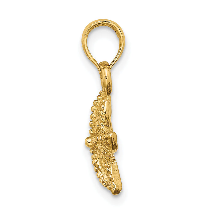 14K Starfish Charm-K7861
