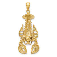 14K Moveable Lobster Charm-K7871