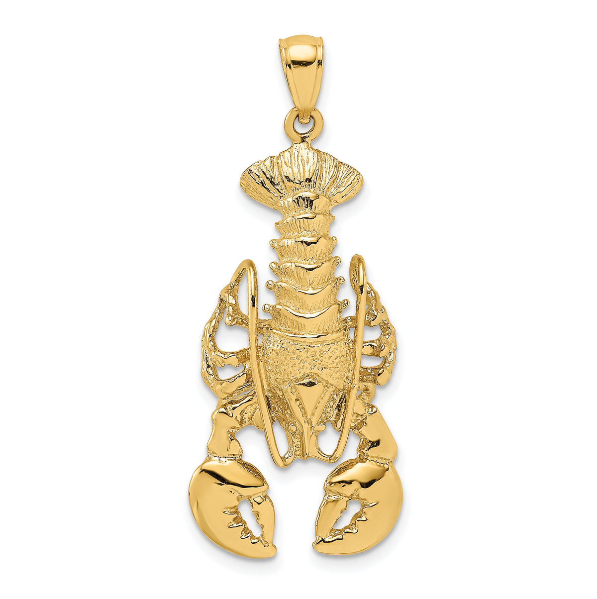 14K Moveable Lobster Charm-K7871
